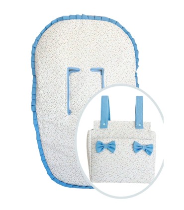 Funda de silla zahara azul