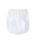 Cubre pañal blanco de algodón