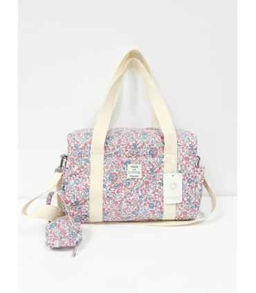 Bolso polipiel liberty rosa baby