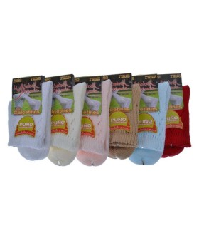 Calcetines cortos calados