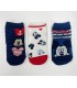 Pack tres calcetines mickey rojo