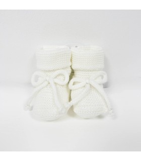 Patuco lana (de 0 a 6 m) blanco