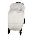 Saco silla vichy beig con polipiel