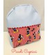 Mochila polipiel Mickey "CELESTE/ROJO"