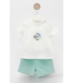 Conjunto manga corta triciclo jade