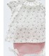 Conjunto braguita lazo Patitos nude