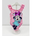 Bañador minnie con lazo rosa