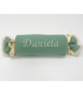 Caramelo bambula verde agua