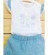 Conjunto falda friends