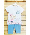 Conjunto de malla this style azul