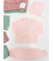 Conjunto hilo Azahar rosa
