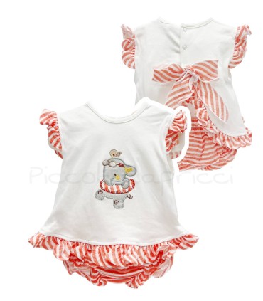 Conjunto lazo elefante flotador