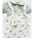Conjunto peto patito verde agua