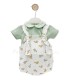 Conjunto peto patito verde agua
