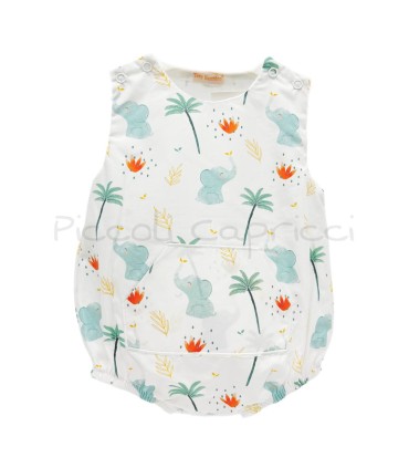 Pelele elefante bolsillo