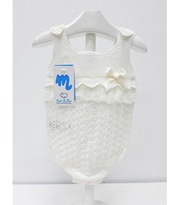 Pelele punto marfil georgeus