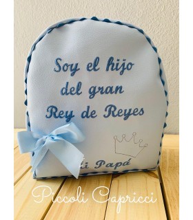 Mochila polipiel  "FRASE"