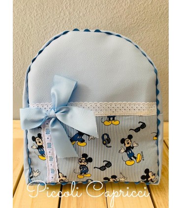 Mochila polipiel "MICKEY LAZO"