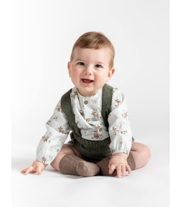 Conjunto pololo simún verde