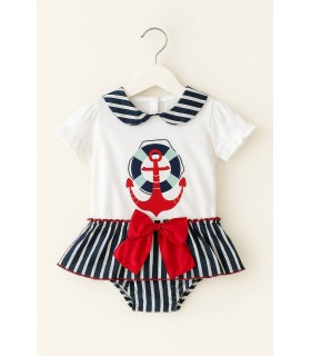 Conjunto niña Ancla