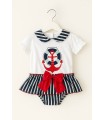 Conjunto niña Ancla
