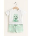 Conjunto baño niño Hipo verde