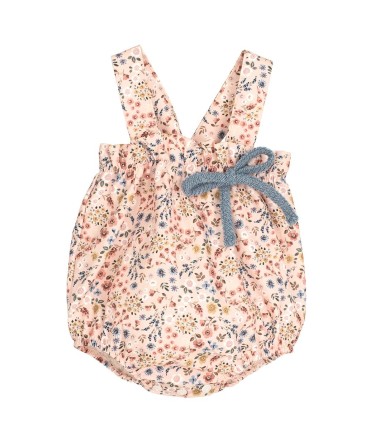 Peto Poniente rosa con lazo azul