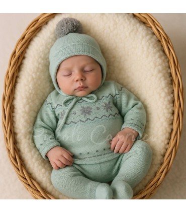 Conjunto lana 3 pzs Instantes Mágicos ambrosia