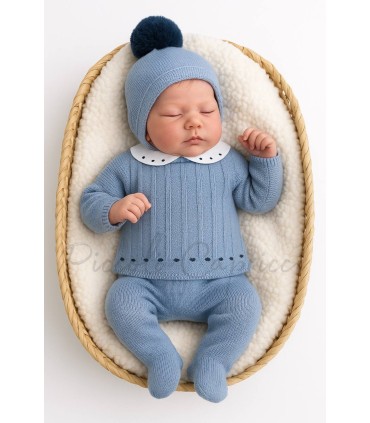 Conjunto lana 3 pzs Tweed dream