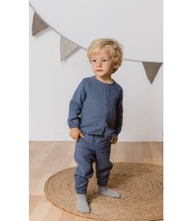 Conjunto bambula azul munich