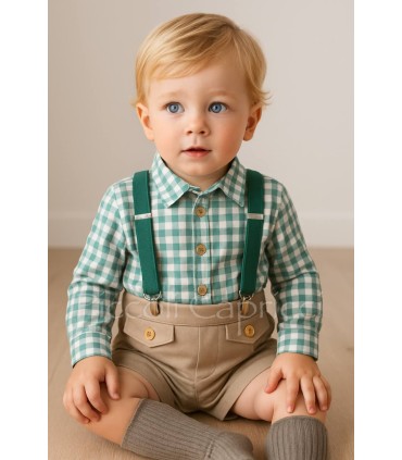 Conjunto camisa y pantalón colección Botones