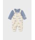 Peto bebe safari con camiseta blue bell