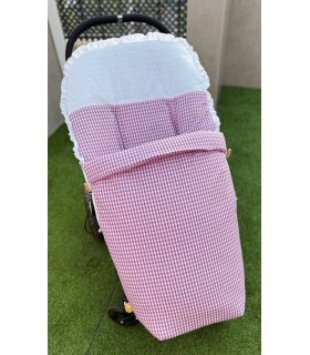 Saco de silla Vichy plumeti maquillaje