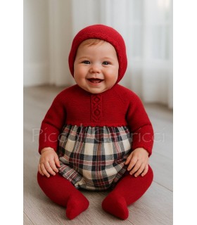 Pelele con capota brindis