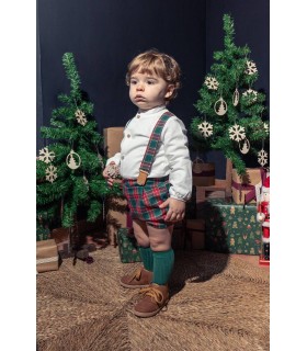 Conjunto pololo niño con blusa Galerna