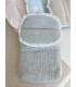 Saco para capazo bebé volante plumeti gris