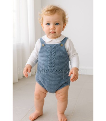 Peto de lana Jerez azul