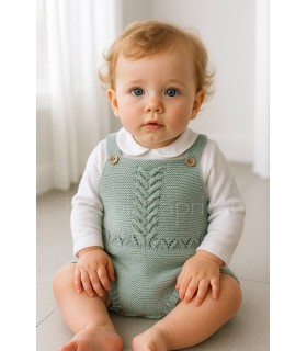 Peto de lana Jerez verde