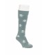Calcetín Carabelas verde agua