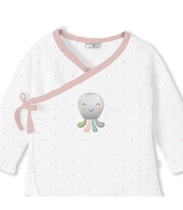 Set recien nacido pulpo rosa