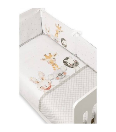 Edredón con chichonera safari