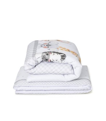 Edredón con chichonera safari