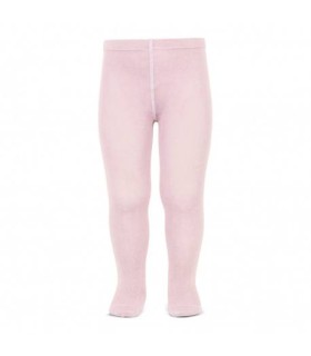 Leotardo bebé liso de licra rosa bebé