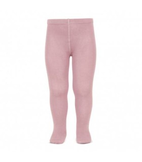 Leotardo bebé liso de licra rosa palo