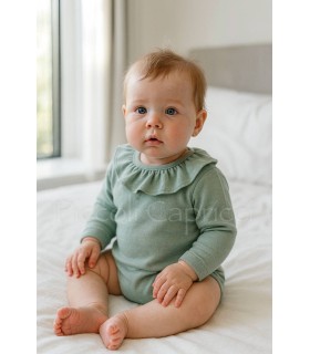 Body cuello titan manga larga Mint