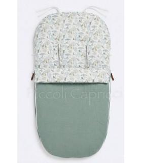 Saco de silla Safari bambula verde