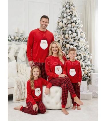 Pijama papá Noel niño y niña