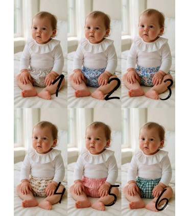 Cubre pañal 0/6 meses