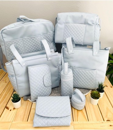 Bolso maternal polipiel acolchado