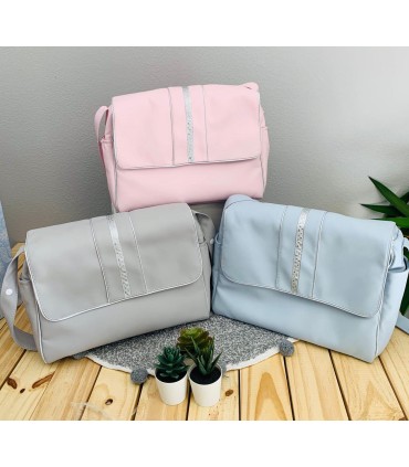 Bolso Gandul polipiel lisa estrellas